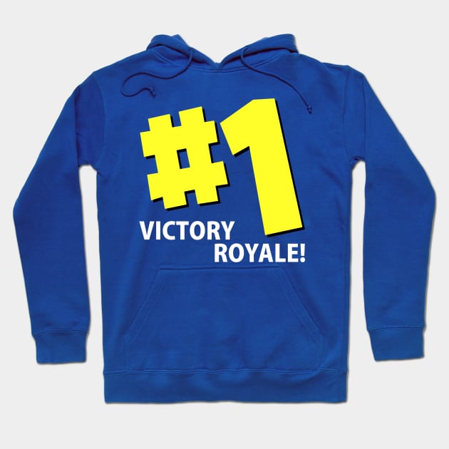 Victory Royale! Hoodie by albertocubatas
